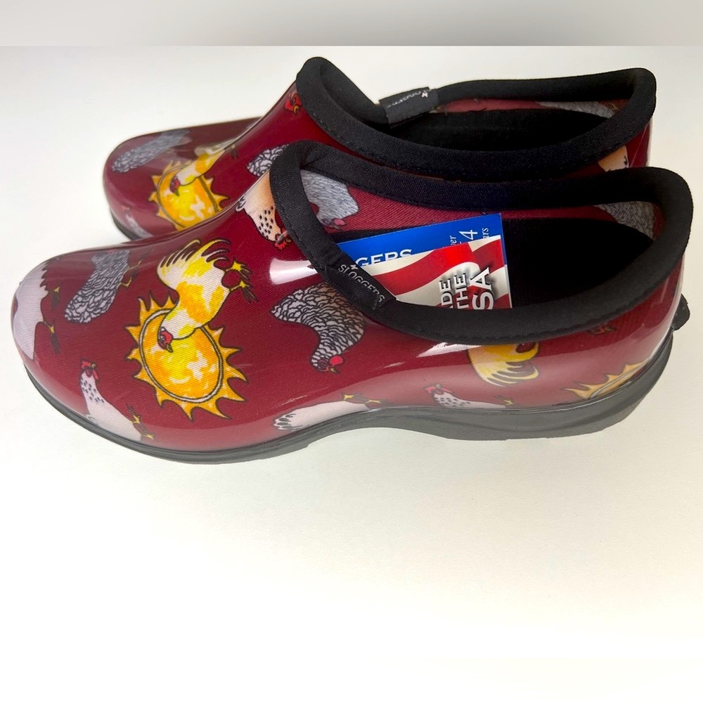 Sloggers Rooster Waterproof Garden & Rain Shoes BRAND NEW - NWT